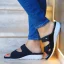 Dámske modré zdravotné šľapky Batz Sorrento blue 22