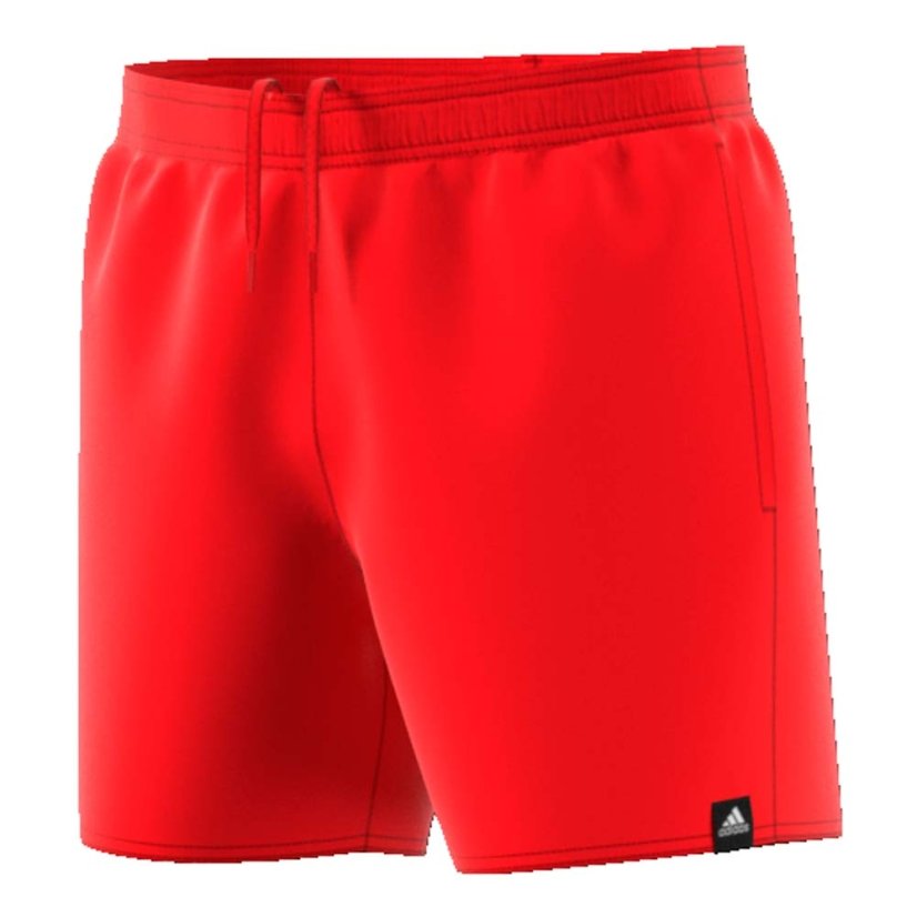 Pánske červené šortky Adidas Solid SH S DQ2973