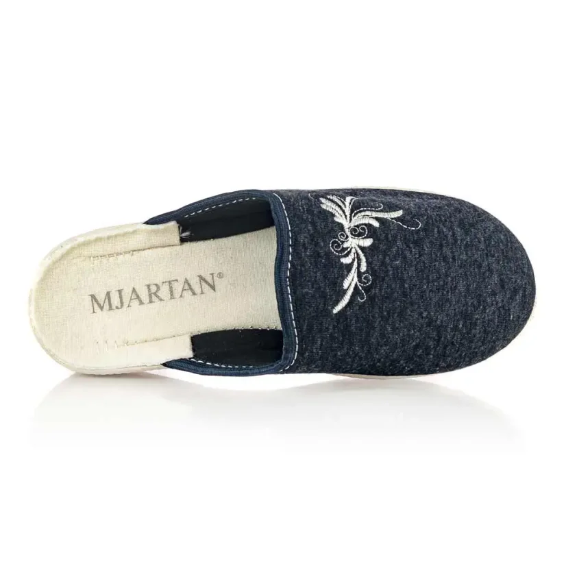 Dámske papuče Ortomed 6057-L238-120-B tmavomodré