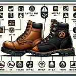 Symboly a označenia pracovnej a bezpečnostnej obuvi