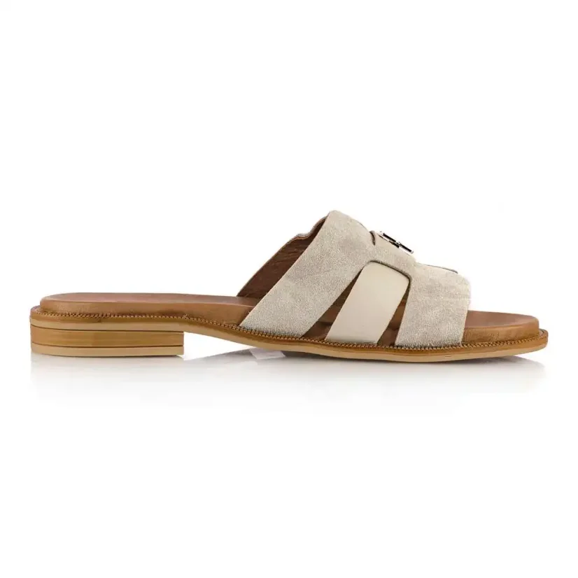 Dámske šľapky Batz Isabelle beige