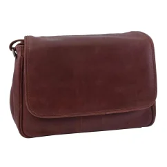 Dámska kožená kabelka Mercucio 220108 ružová