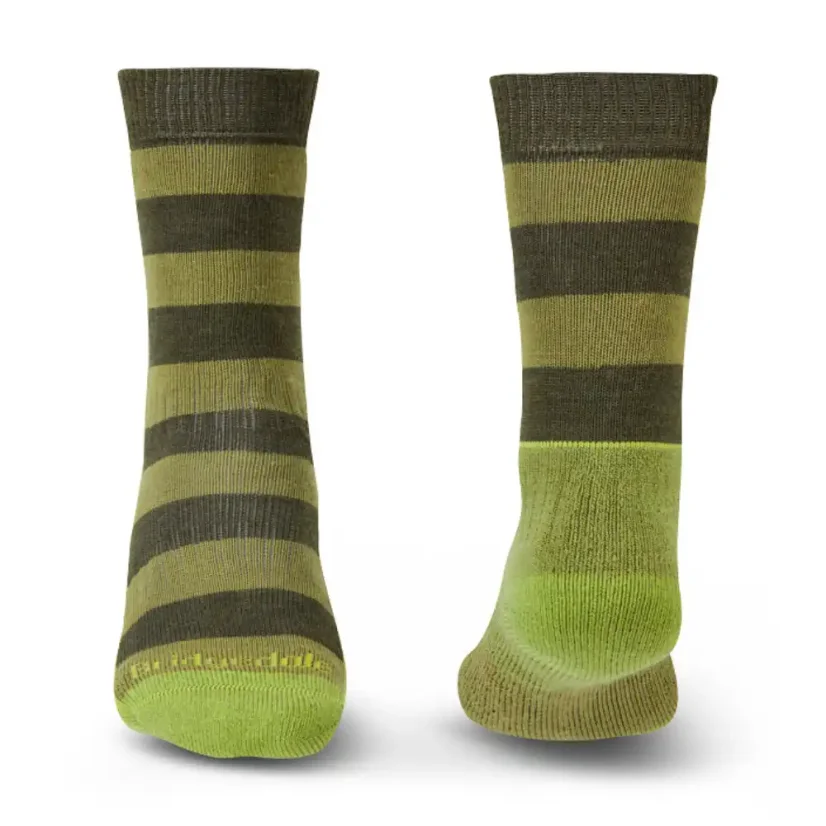 Pánske ponožky Bridgedale Hike LW MP Boot green/dark green