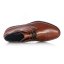 Pánska hnedá kožená členková obuv Rieker 10301-24