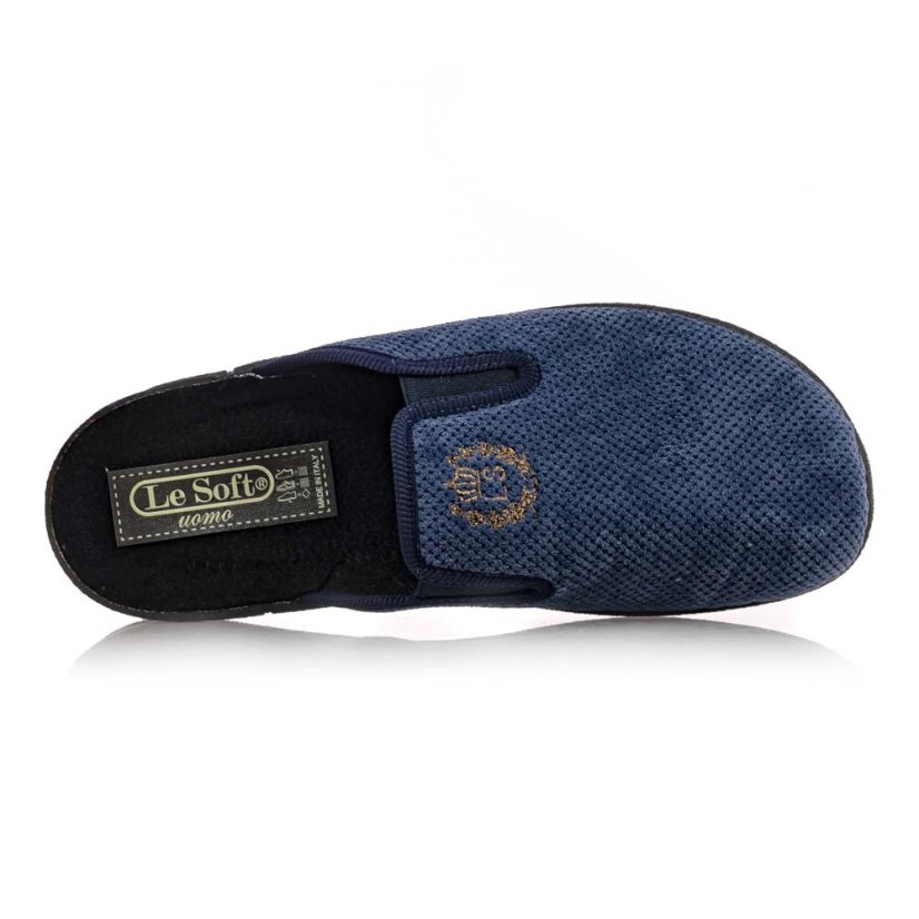 Pánske modré papuče LeSoft 918303 blue