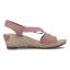 Dámske ružové sandále Rieker 624H6-31