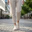 Dámske poltopánky Batz Flow beige