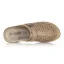 Dámske béžové šľapky Unisoft 23SD02-5770 beige