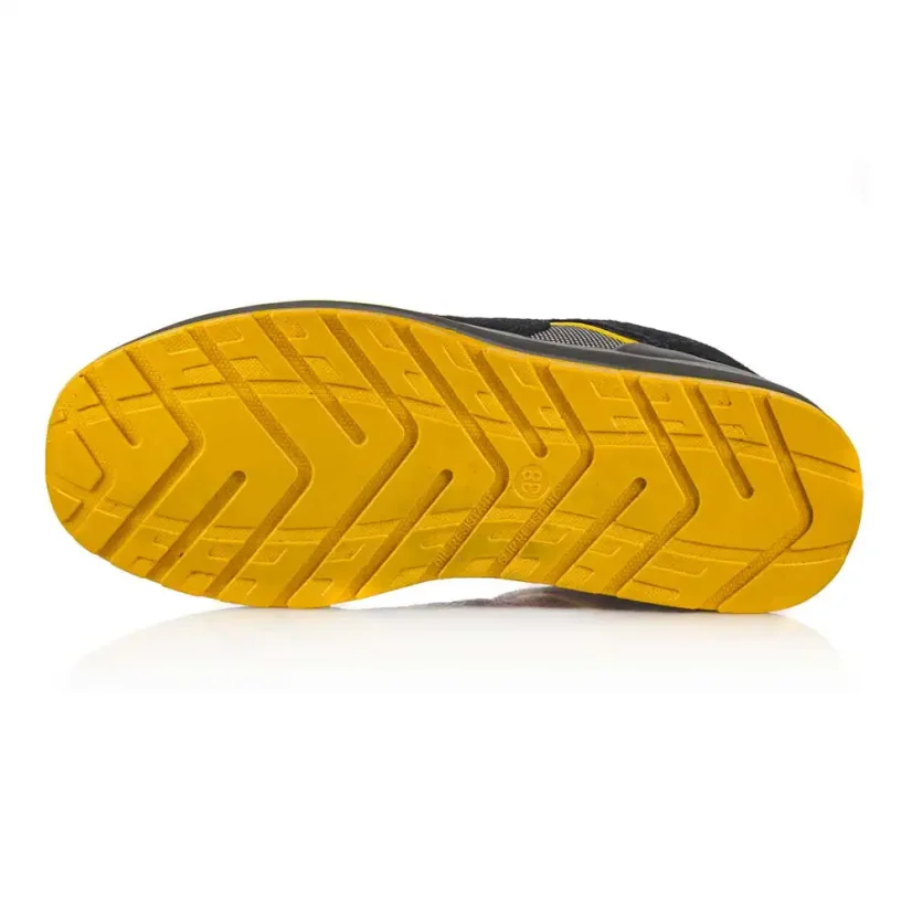 Bezpečnostné poltopánky Cerva GRIMMA S1 MF SR čierno-žlté