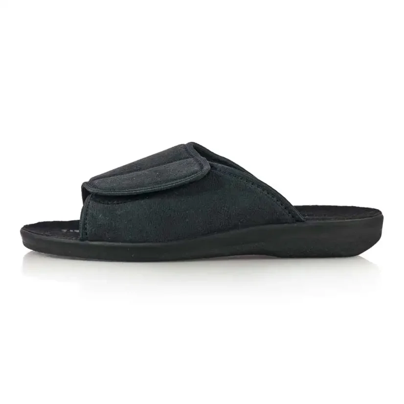 Pánske zdravotné šľapky OrtoMed 518 čierne