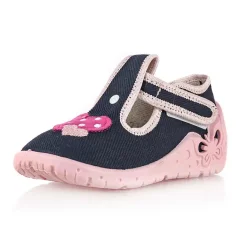 Dievčenské papučky Zetpol Basia granatowa