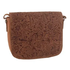 Dámska kožená kabelka Mercucio 250112 béžová