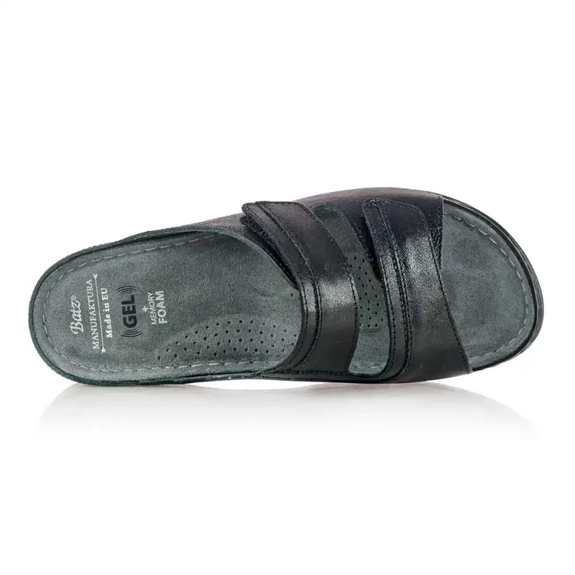 Dámske zdravotné šľapky Batz Rea black
