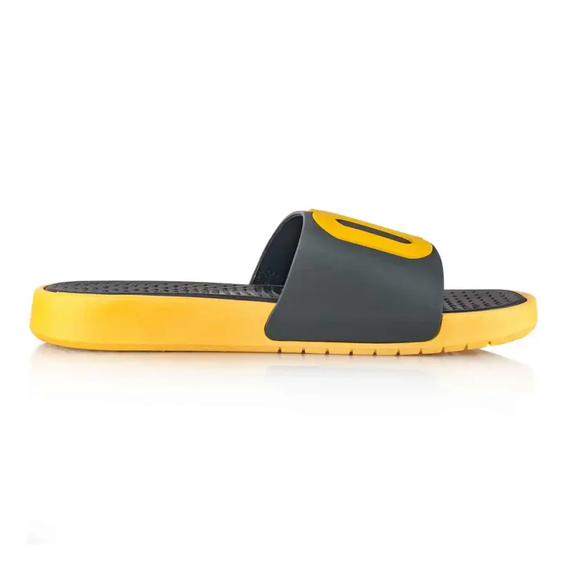 Pánske šľapky Coqui SPEEDY Amber Yellow/Black Relax On