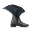 Dámske sivé kožené prechodné čižmy Wild 07744551A2 grey