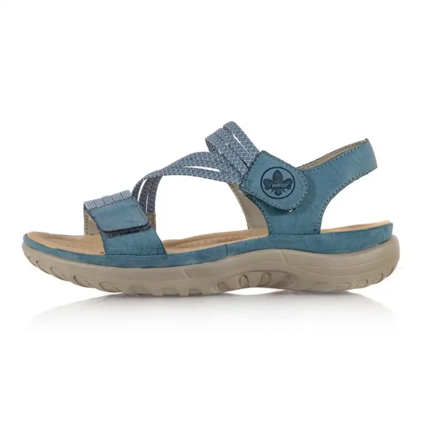 Dámske sandále Rieker 64870-14 modré