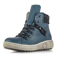 Dámska modrá zimná obuv Rieker Z6639-14