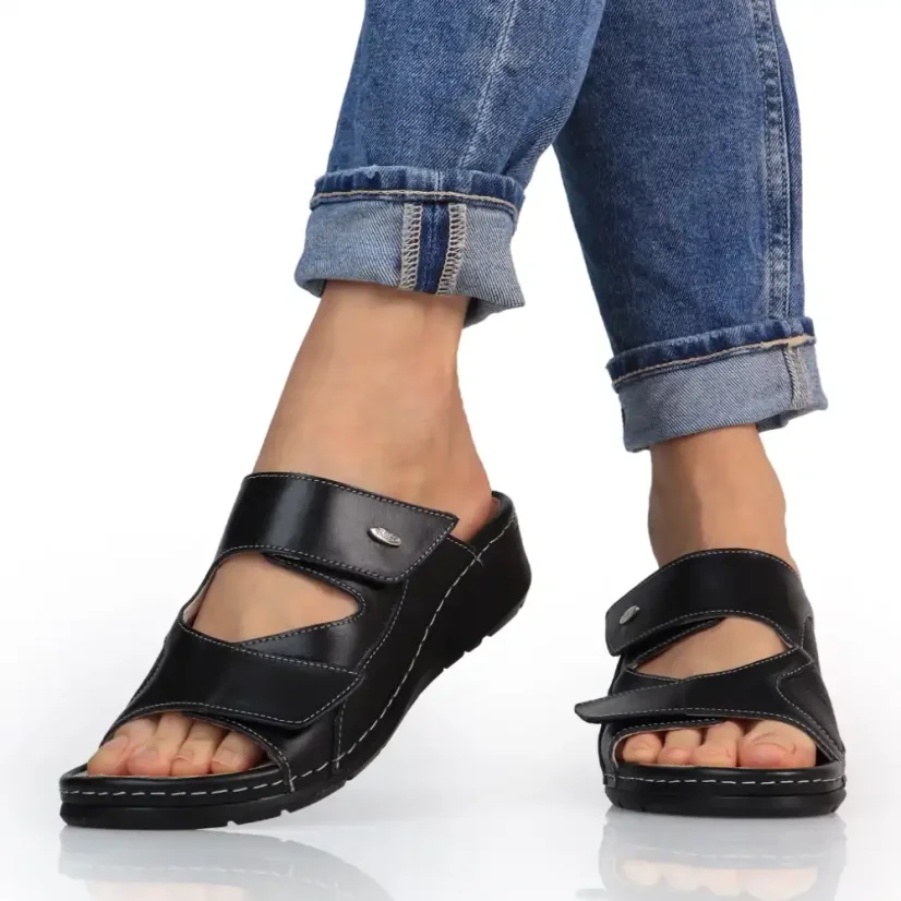 Dámske zdravotné šľapky Batz Trudi black