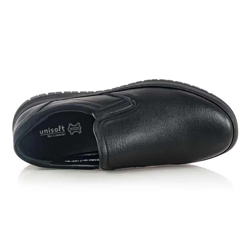 Pánske poltopánky Unisoft 24MN16 čierne