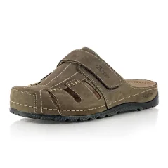Pánske zdravotné šľapky Batz KZ khaki