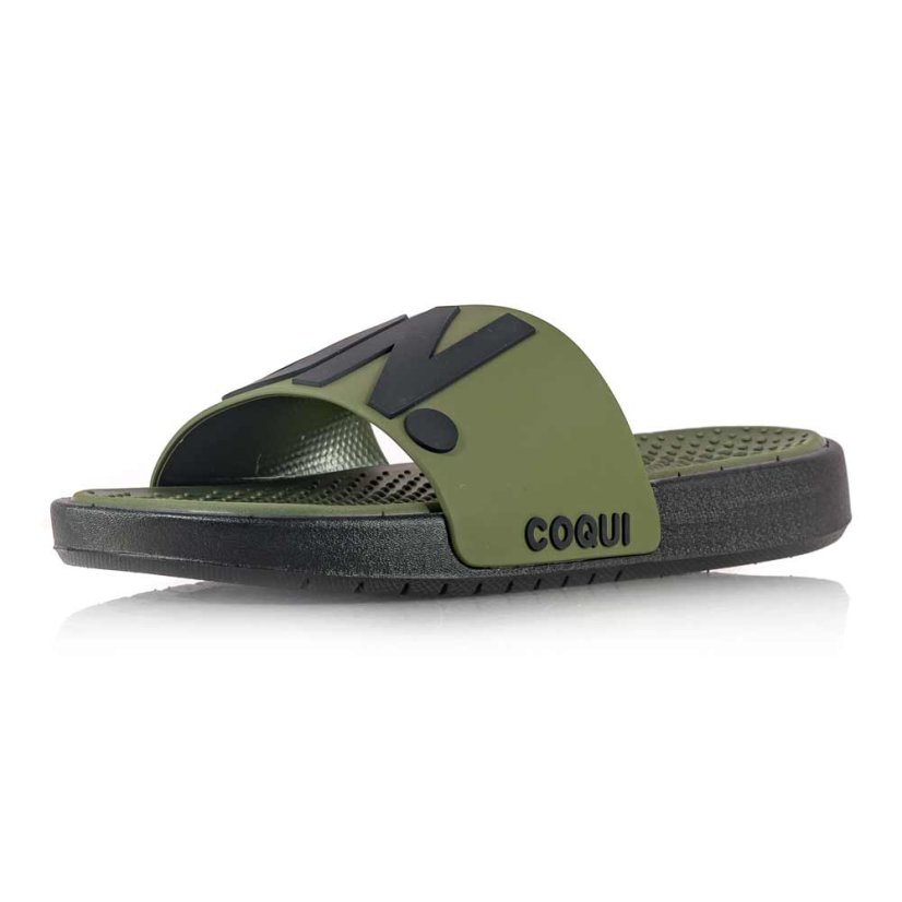 Pánske zelené šľapky Coqui Speedy Army green