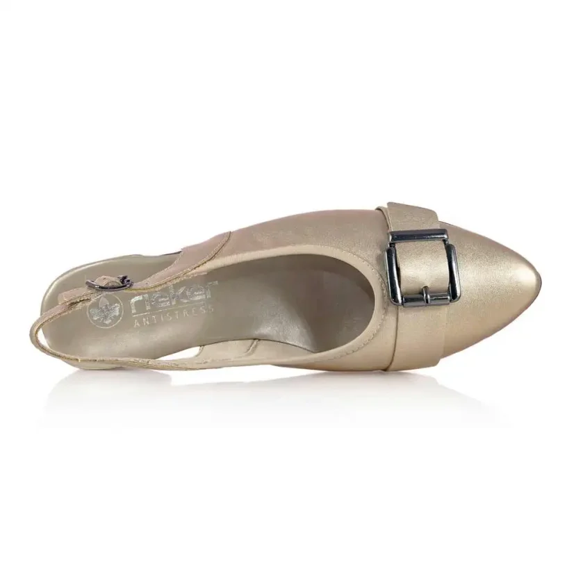 Dámske sandále Rieker 47064-90 platinum
