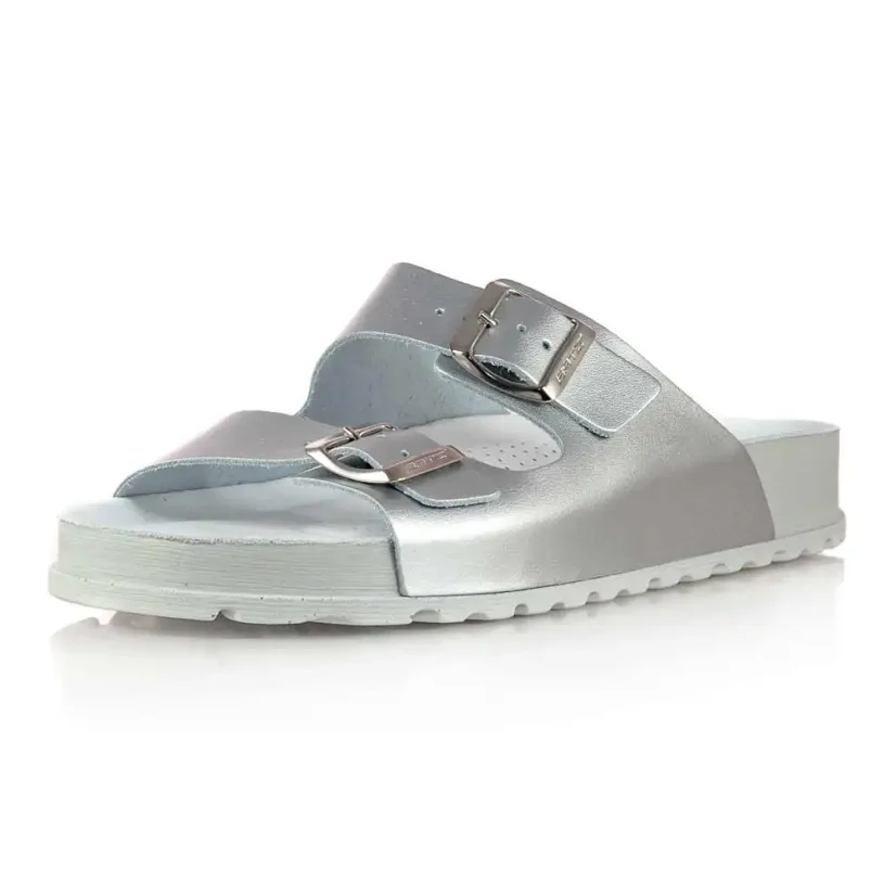 Dámske zdravotné šľapky Batz Zamira silver