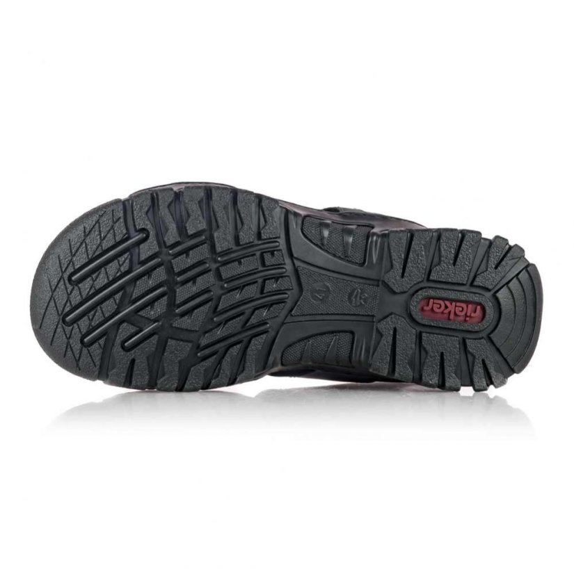 Pánske sivé sandále Rieker 22761-45