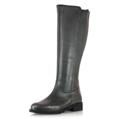 Dámske sivé kožené prechodné čižmy Wild 07744551A2 grey