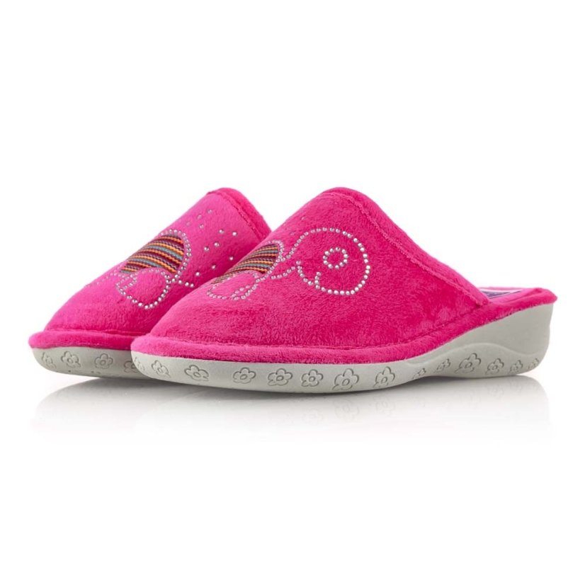 Detské ružové papuče LeSoft 901 fuchsia