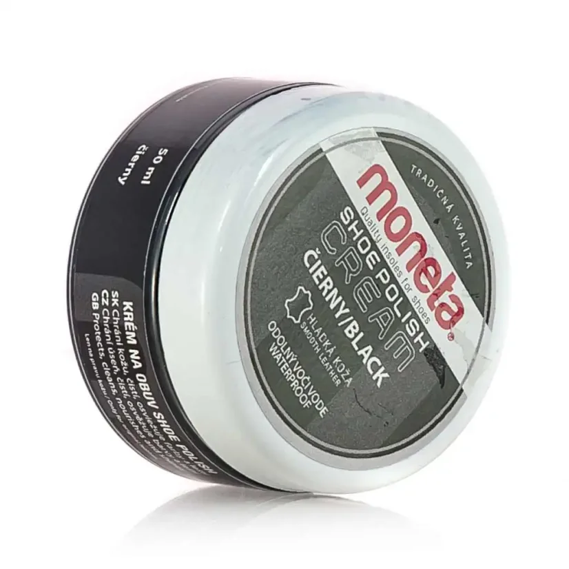 Moneta krém na obuv čierny 50ml