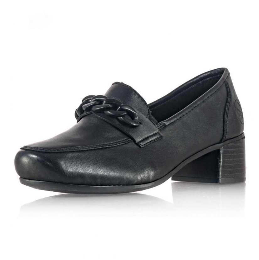 Dámske poltopánky Rieker 41660-00 čierne