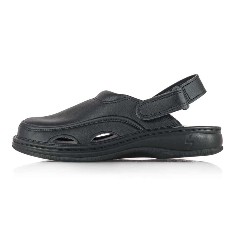 Pánska zdravotná obuv Elstrote Healthy 91 112 PB čierna