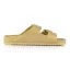 Dámske šľapky Coqui KONG golden beige shiny