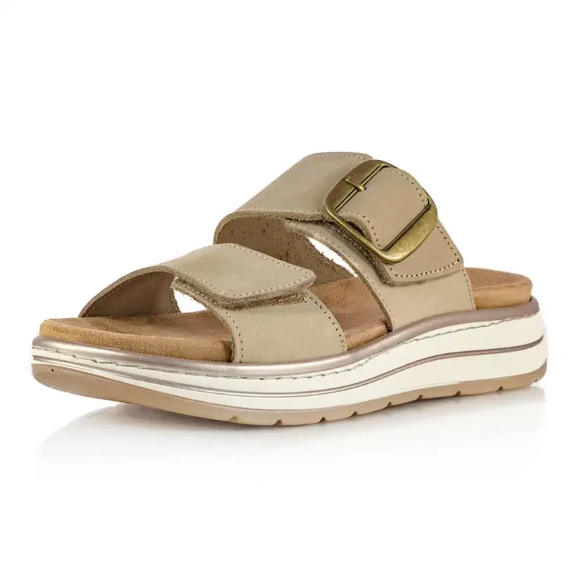 Dámske zdravotné šľapky Batz Karina beige