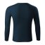 Pánske tmavo-modré tričko s dlhým rukávom Malfiny Fit-T LS 119 02