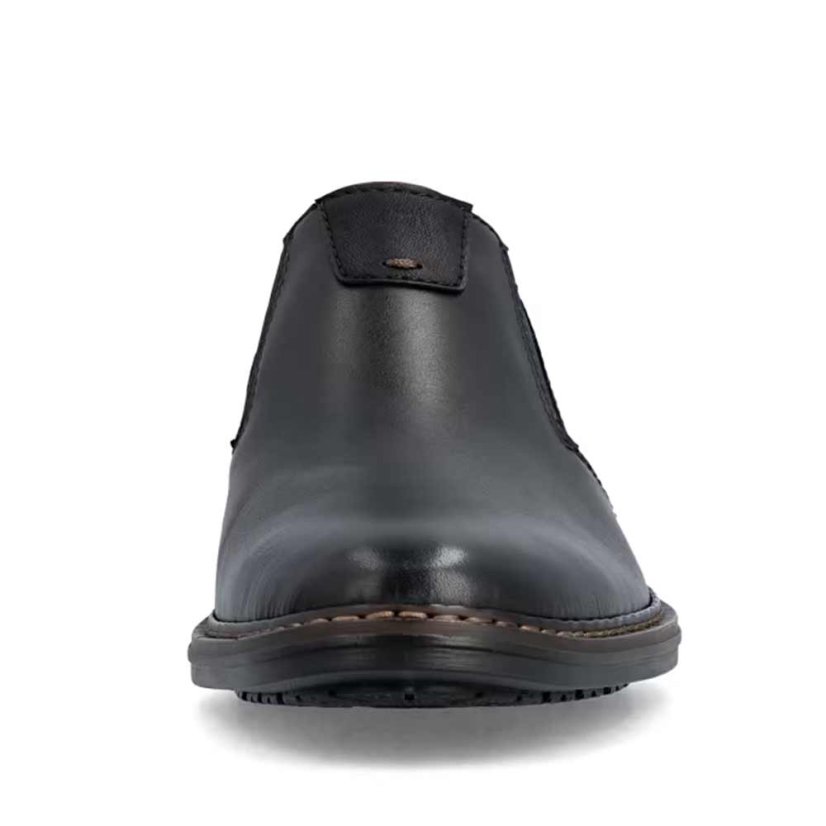 Pánske mokasíny Rieker 17664-00 čierne