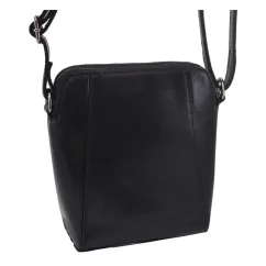 Dámska kožená kabelka Mercucio 250125 čierna