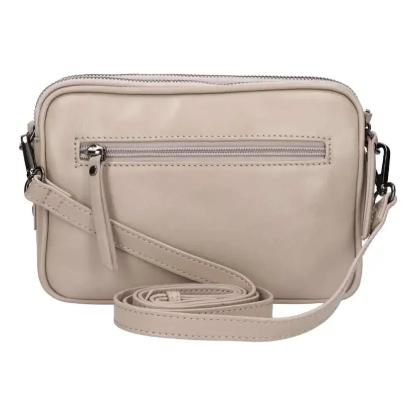 Dámska kožená kabelka Lagen BLC-24-2712 béžová