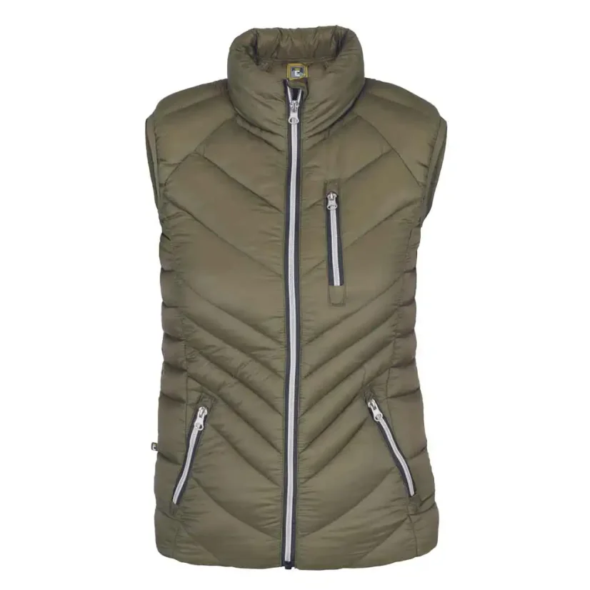 Cerva L-SURE SYLVIA LADY olivová dámska zateplená vesta