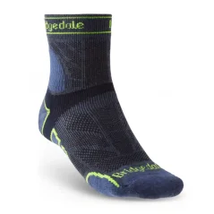 Pánske ponožky Bridgedale Trail Run LW T2 MS 3/4 crew blue