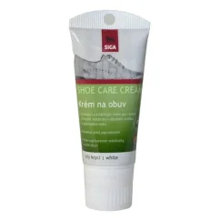 SIGAL Krém na obuv biely krycí 50 ml - tuba s aplikátorom