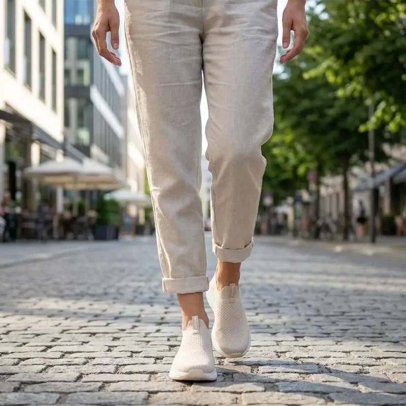 Dámske poltopánky Batz Flow beige