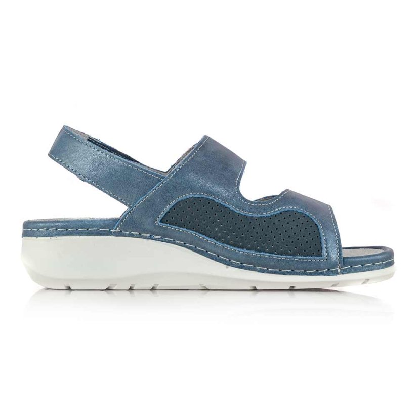 Dámske zdravotné sandále Batz Tilda blue mix