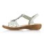 Dámske biele sandále Rieker 608T8-81