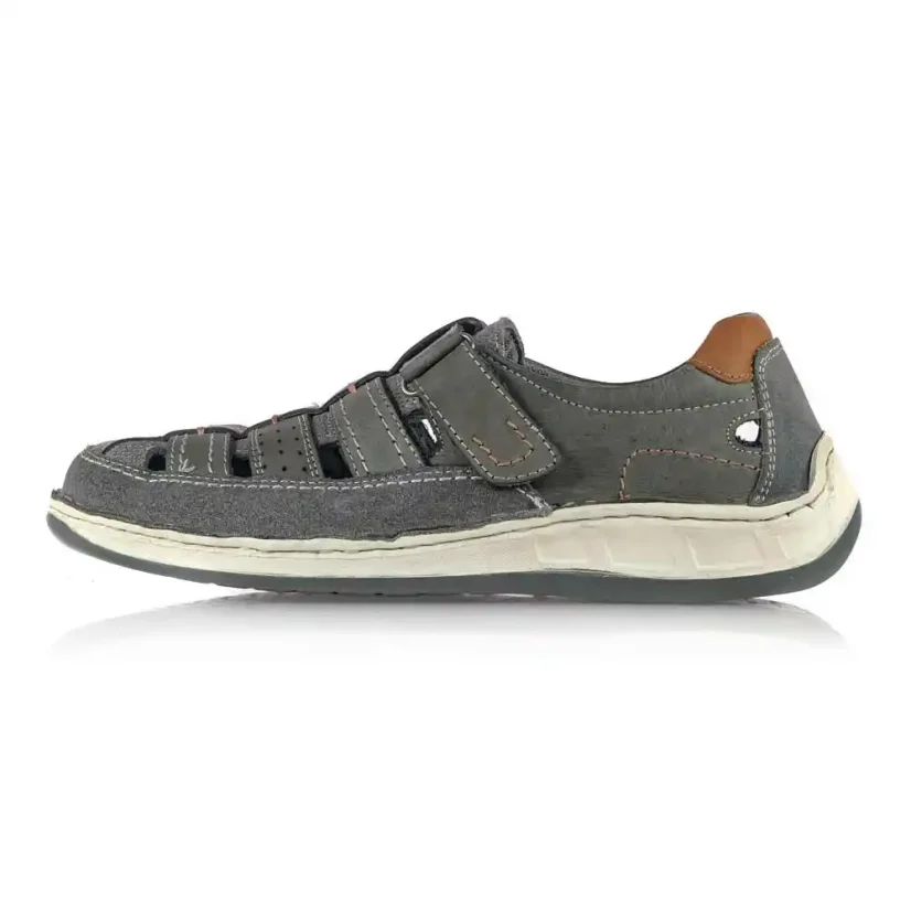 Pánske sandále Klondike Rolf 02 sivé
