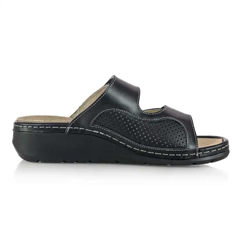 Dámske zdravotné šľapky Batz Trudi black