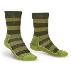 Pánske ponožky Bridgedale Hike LW MP Boot green/dark green