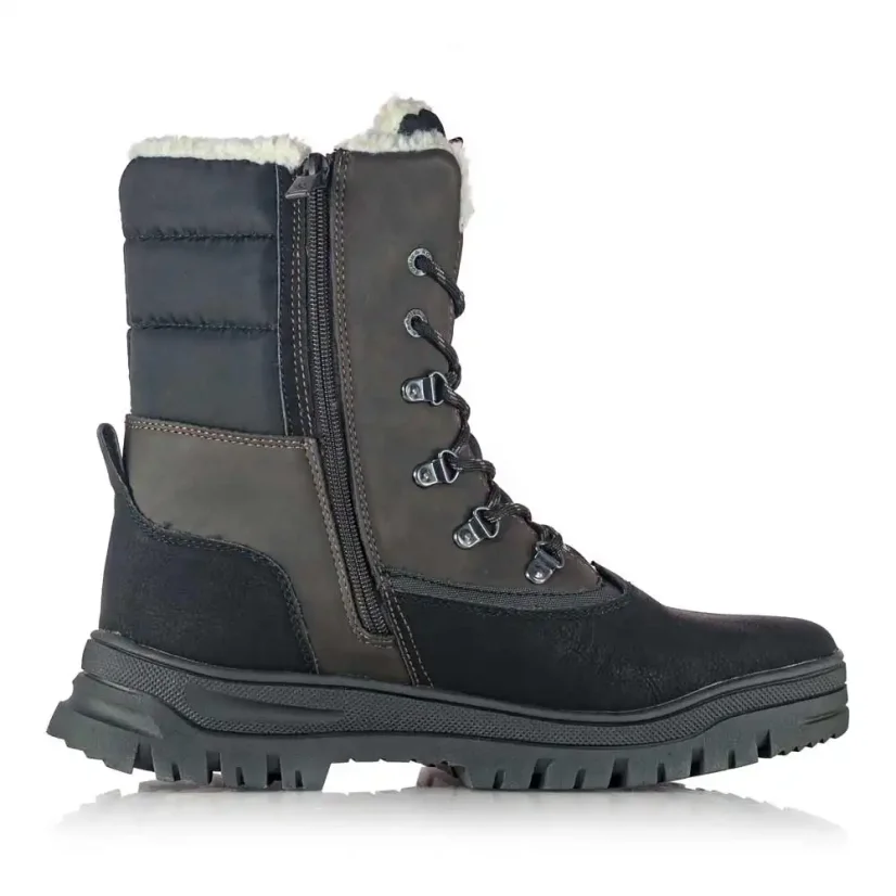 Pánske zimné čižmy Romika 84R0011001 black-moka