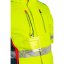 Reflexná bunda Canis CXS BEDFORD WINTER zimná softshell žlto-petrolejová